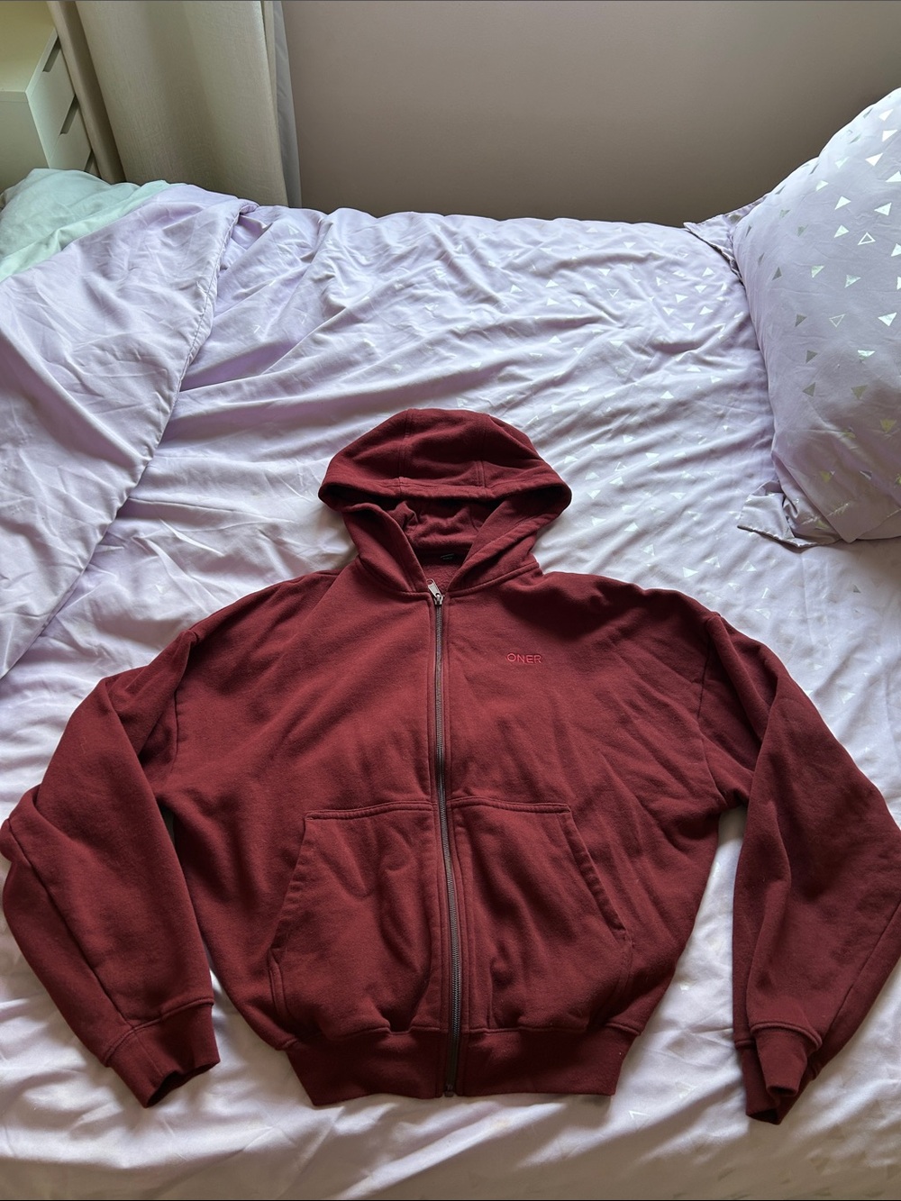 Oner mid weight zip hoodie
